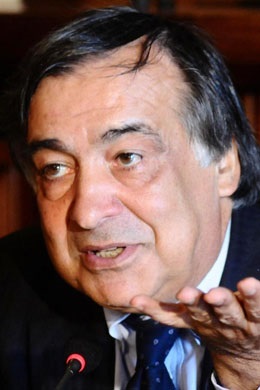 Il sindaco Leoluca Orlando