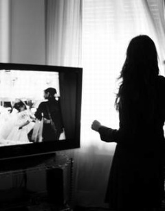 Una foto in mostra
