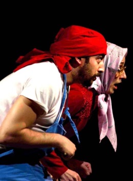 Una foto di scena