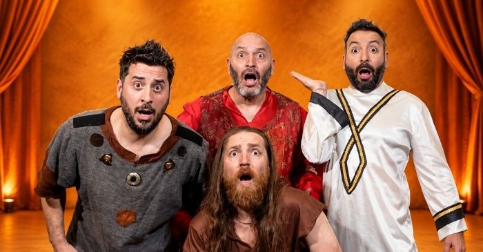 
"A spasso nel tempo" con I 4 Gusti: sketch e musica al Teatro Apparte di Palermo