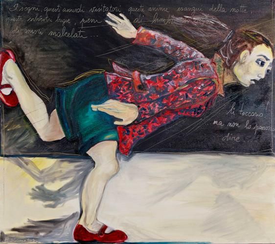 Un Filo Rosso Dipinti E Disegni Su Femminilita Ed Erotismo